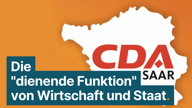 Die dienende Funktion von Wirtschaft und Staat