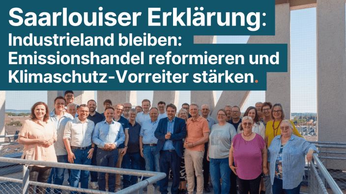 Deutschland muss Industrieland bleiben. Der Abwärtstrend in der deutschen Wirtschaft und der Abbau von Arbeitsplätzen insbesondere in der mit tarifgebundenen Arbeitsplätzen ausgestatteten Industrie muss gestoppt werden. Dazu bedarf es einer Reform des Eur
