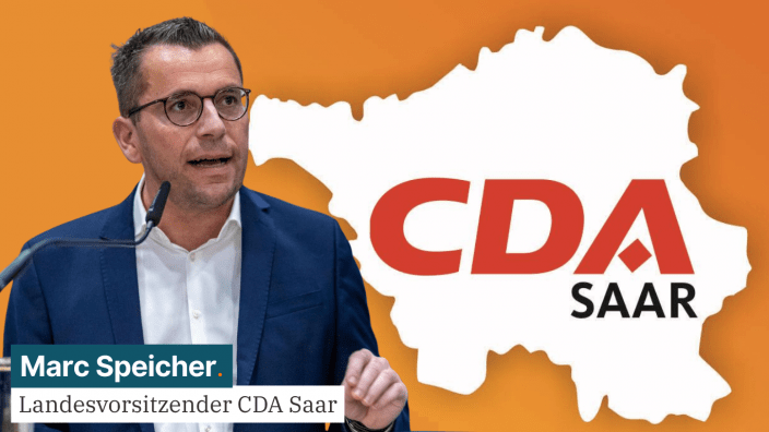CDA Saar Landesvorsitzender Marc Speicher